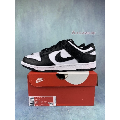 Nike Dunk Low Panda DD1391-100-5 White/Black-White Mens Womens Shoes