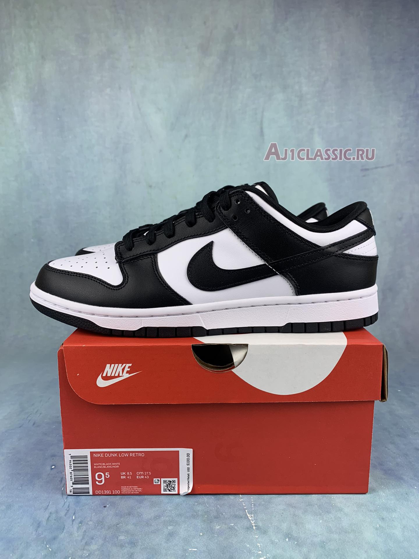 New Nike Dunk Low "Panda" DD1391-100-5 Shoes