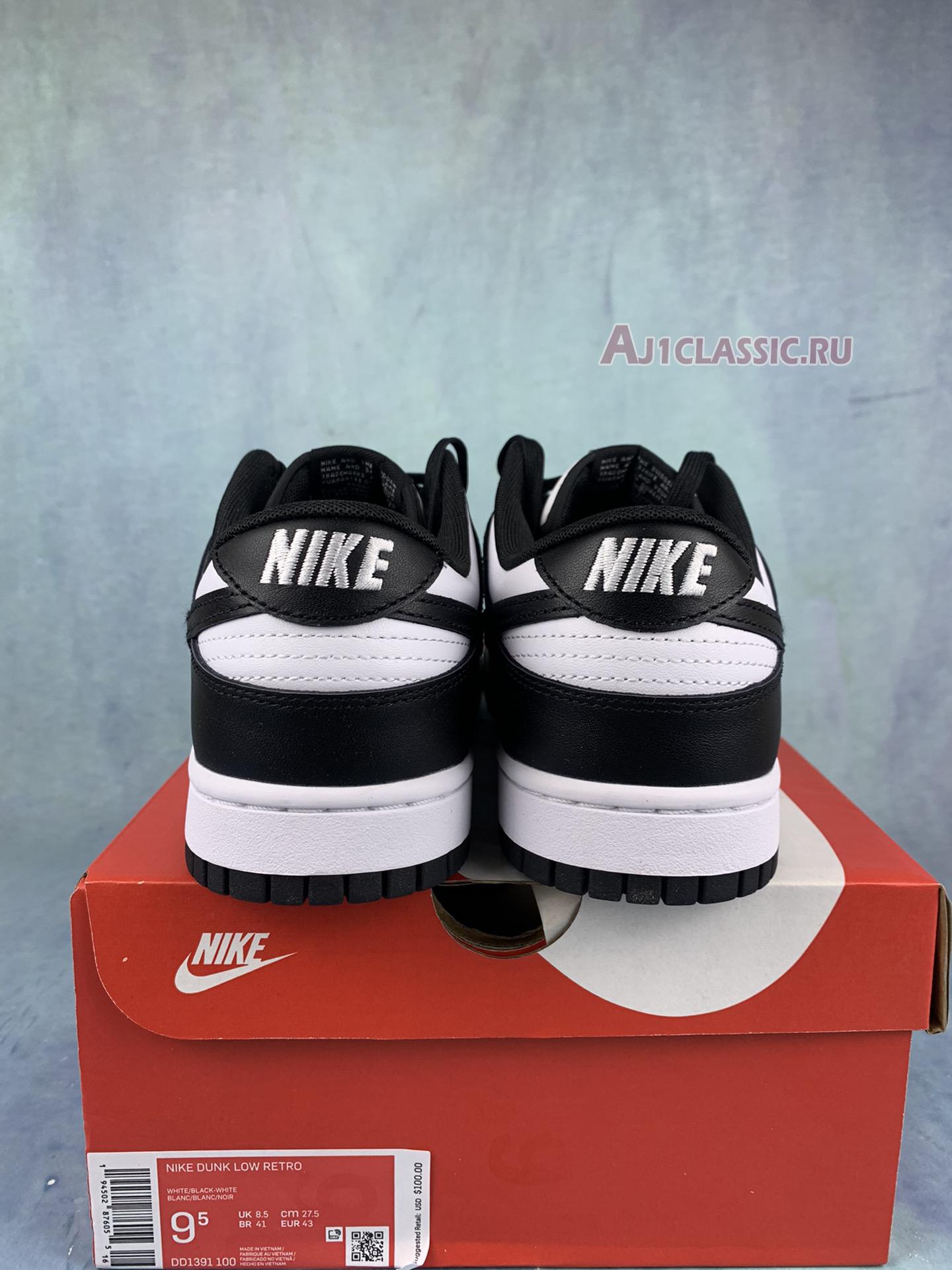 New Nike Dunk Low "Panda" DD1391-100-5 Shoes