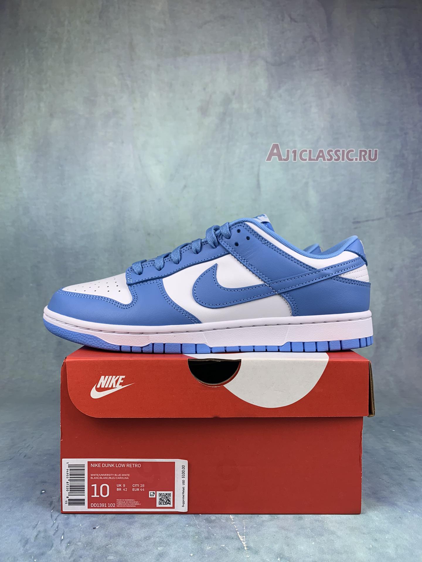 New Nike Dunk Low "University Blue" DD1391-102-2 Shoes