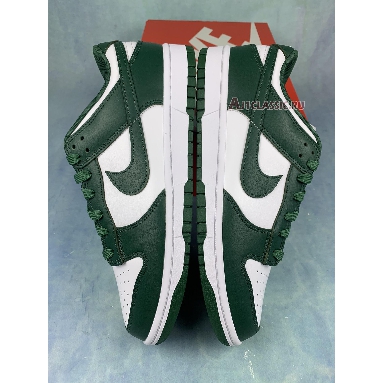 Nike Dunk Low Michigan State DD1391-101-2 White/Team Green/White/Total Orange Mens Womens Shoes