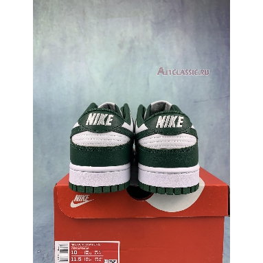 Nike Dunk Low Michigan State DD1391-101-2 White/Team Green/White/Total Orange Mens Womens Shoes