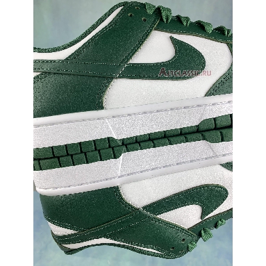 Nike Dunk Low Michigan State DD1391-101-2 White/Team Green/White/Total Orange Mens Womens Shoes