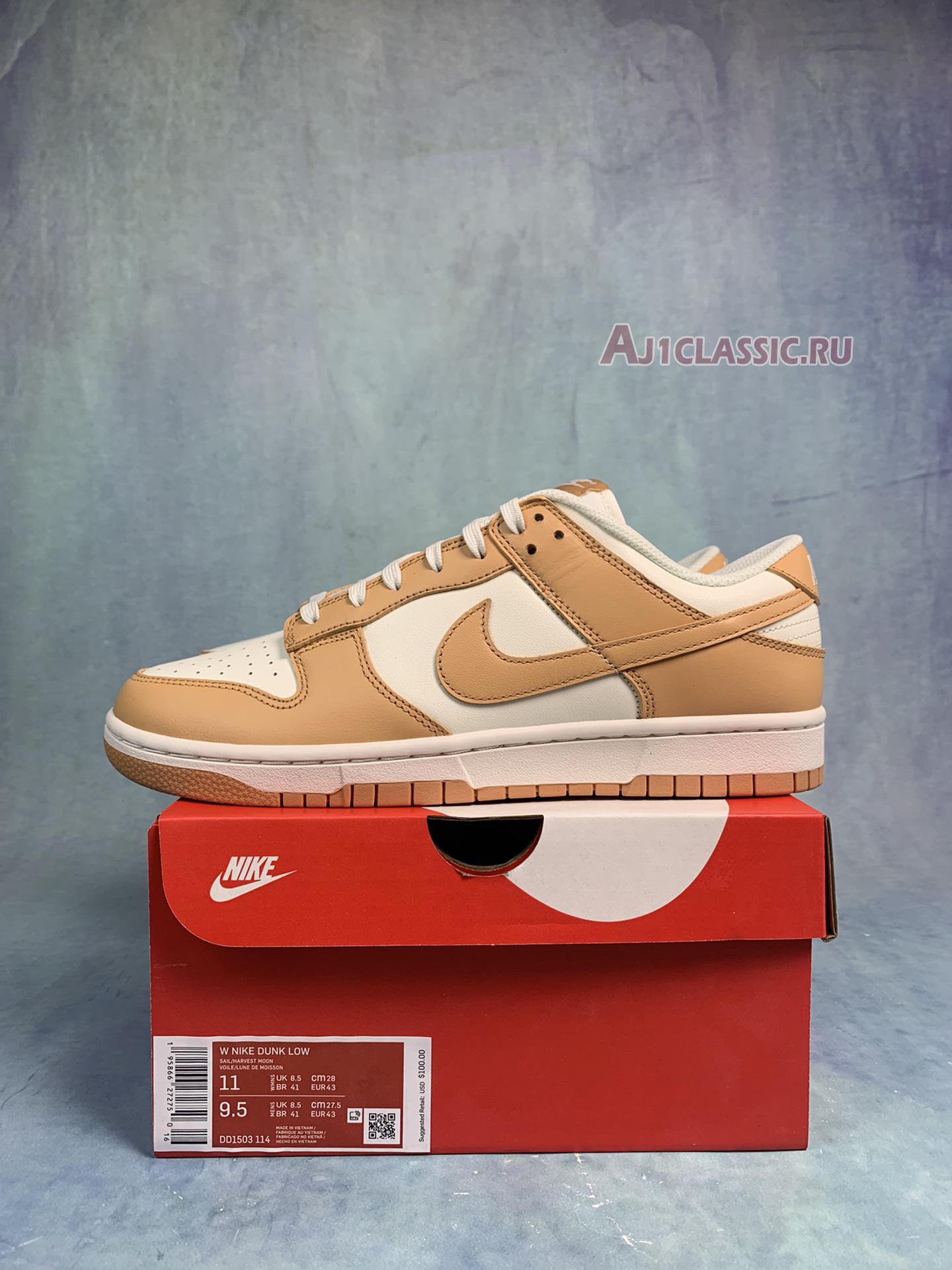 New Nike Dunk Low "Harvest Moon" DD1503-114 Shoes