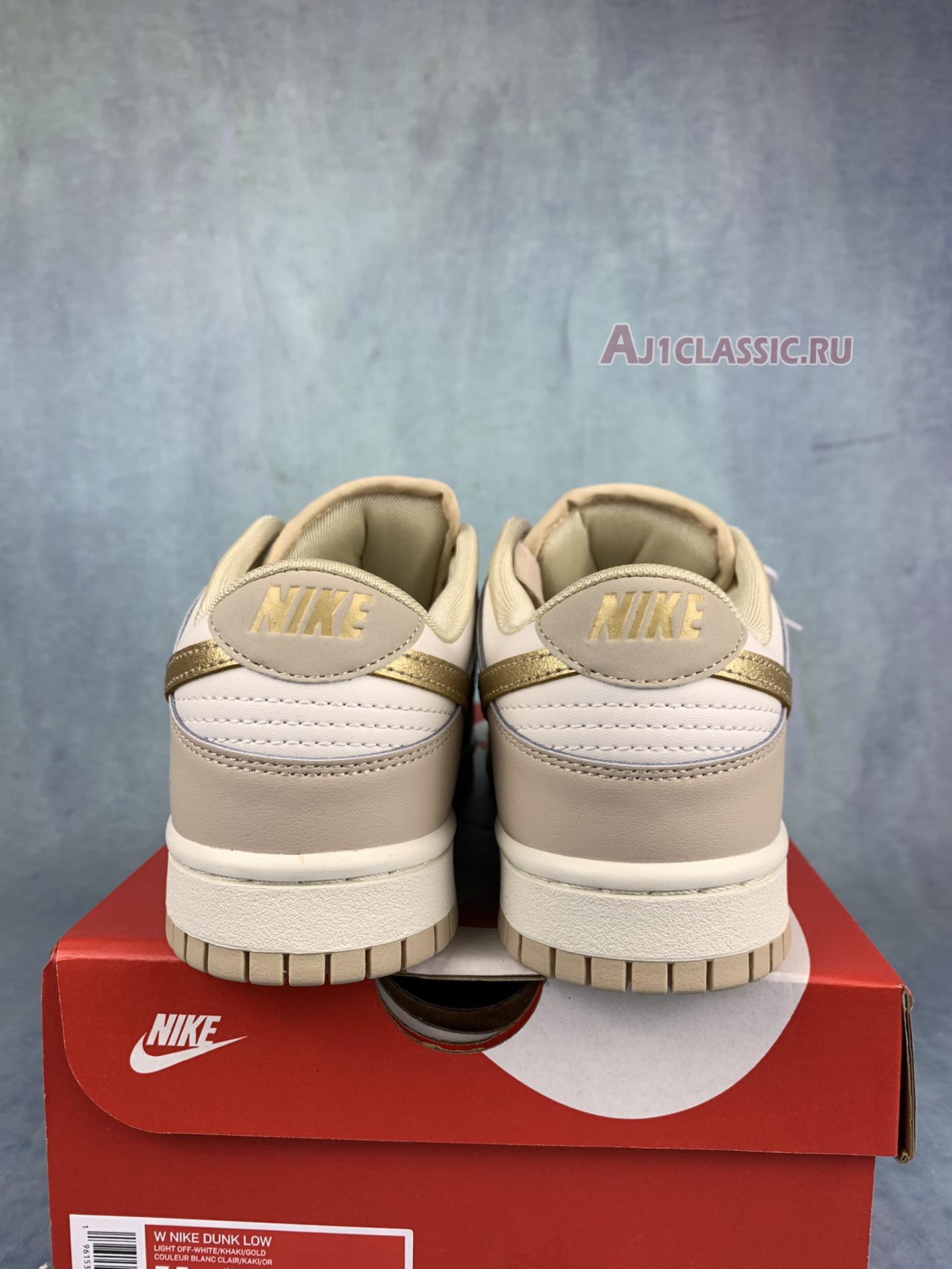 New Nike Dunk Low "Gold Swoosh" DX930-001 Shoes