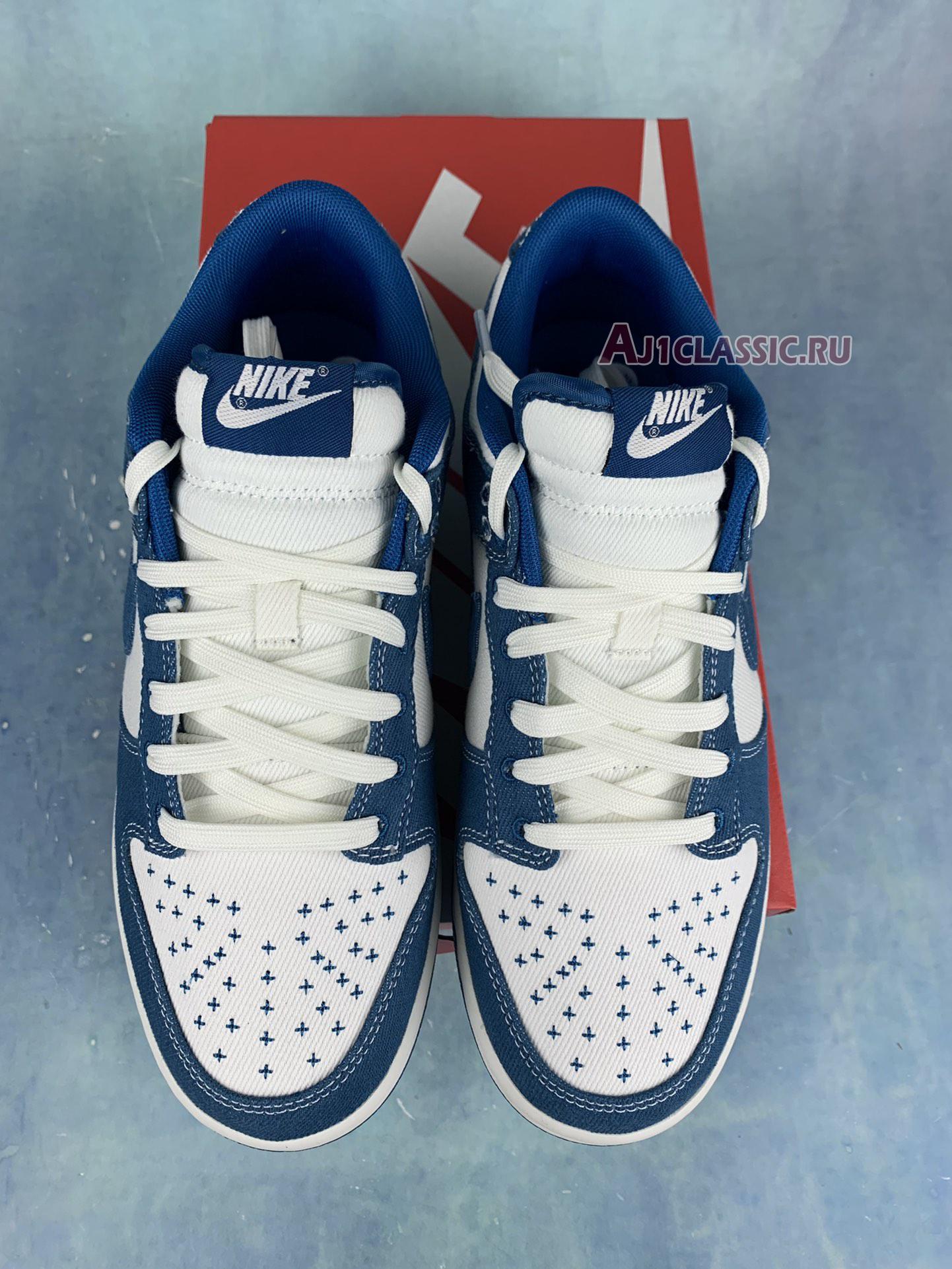 New Nike Dunk Low SE "Sashiko - Industrial Blue" DV0834-101 Shoes