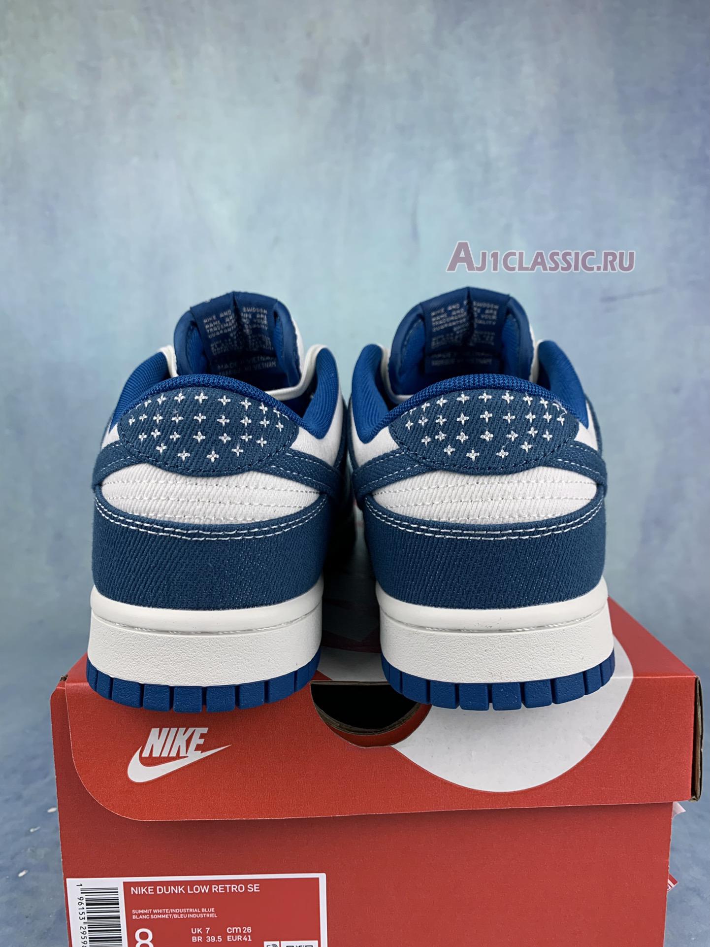 New Nike Dunk Low SE "Sashiko - Industrial Blue" DV0834-101 Shoes