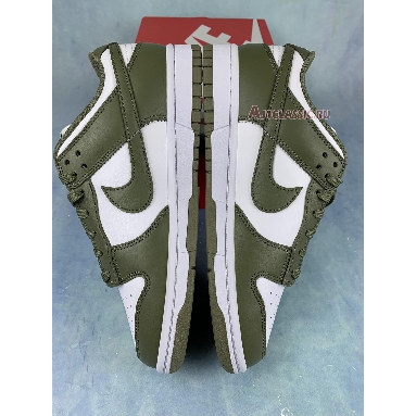 Nike Dunk Low Medium Olive DD1503-120-2 White/Medium Olive-White Mens Womens Shoes