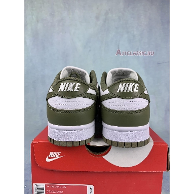 Nike Dunk Low Medium Olive DD1503-120-2 White/Medium Olive-White Mens Womens Shoes