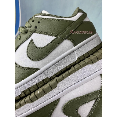 Nike Dunk Low Medium Olive DD1503-120-2 White/Medium Olive-White Mens Womens Shoes