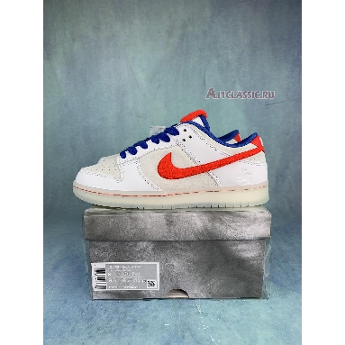 Nike Dunk Low Year of the Rabbit - White Rabbit Candy FD4203-161 White/Crimson/Varsity Royal/Sail Mens Womens Shoes