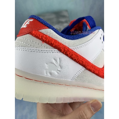 Nike Dunk Low Year of the Rabbit - White Rabbit Candy FD4203-161 White/Crimson/Varsity Royal/Sail Mens Womens Shoes