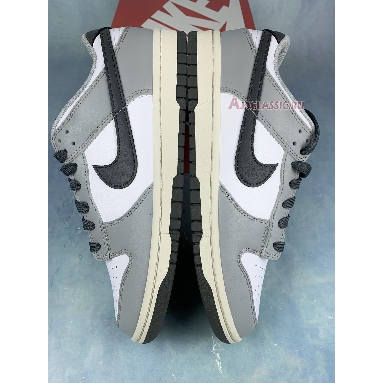 Nike Dunk Low Light Smoke Grey DD1503-117-3 White/Light Smoke Grey-Black Mens Womens Shoes