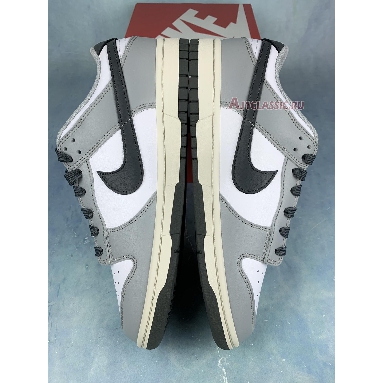 Nike Dunk Low Light Smoke Grey DD1503-117-3 White/Light Smoke Grey-Black Mens Womens Shoes