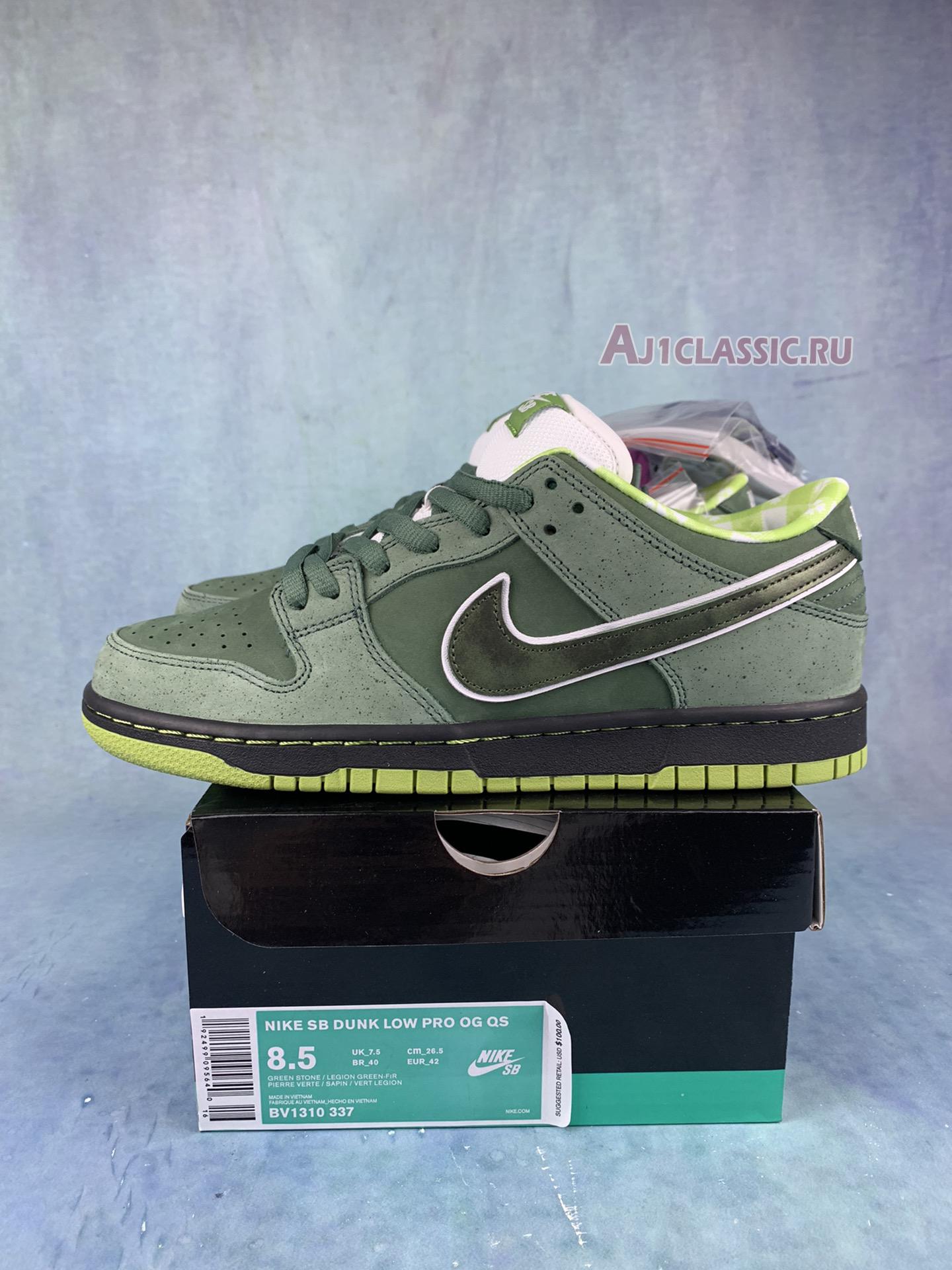 New Concepts x Nike Dunk Low SB "Green Lobster" BV1310-337-3 Shoes