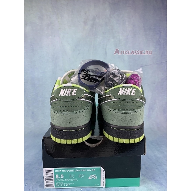 Concepts x Nike Dunk Low SB Green Lobster BV1310-337-3 Bright Cactus/Volt-El Dorado-Bright Cactus Mens Womens Shoes