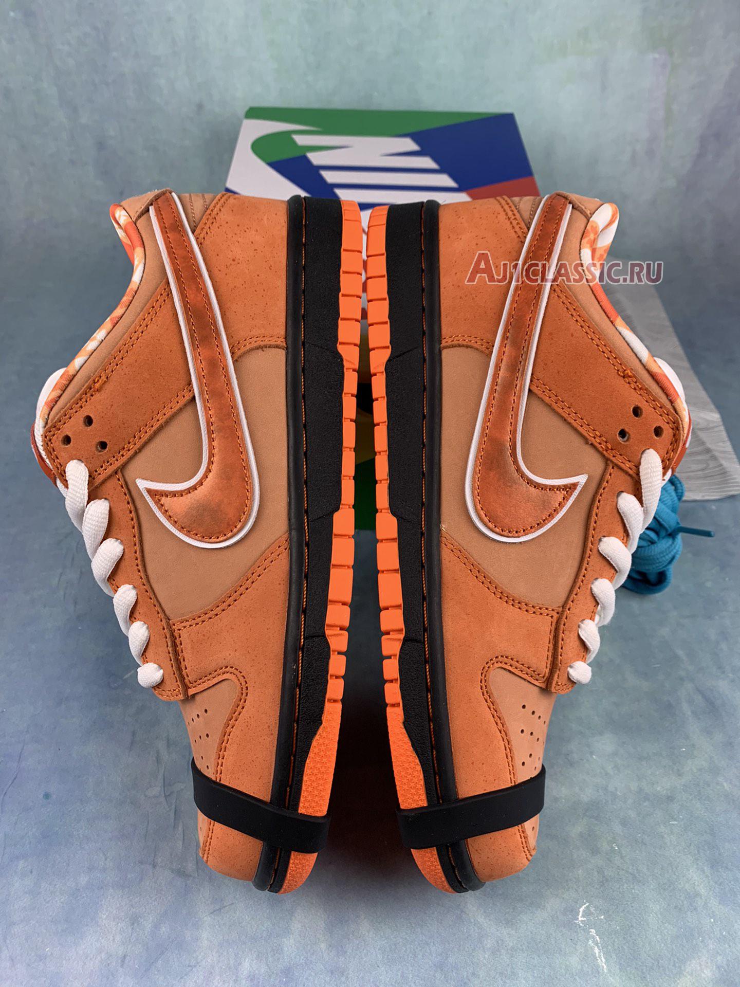 New Concepts x Nike SB Dunk Low "Orange Lobster" FD8776-800-2 Shoes