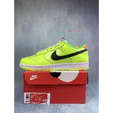 Nike Dunk Low Volt FJ4610-702 Volt/Black-Total Orange-Green Strike Mens Womens Shoes