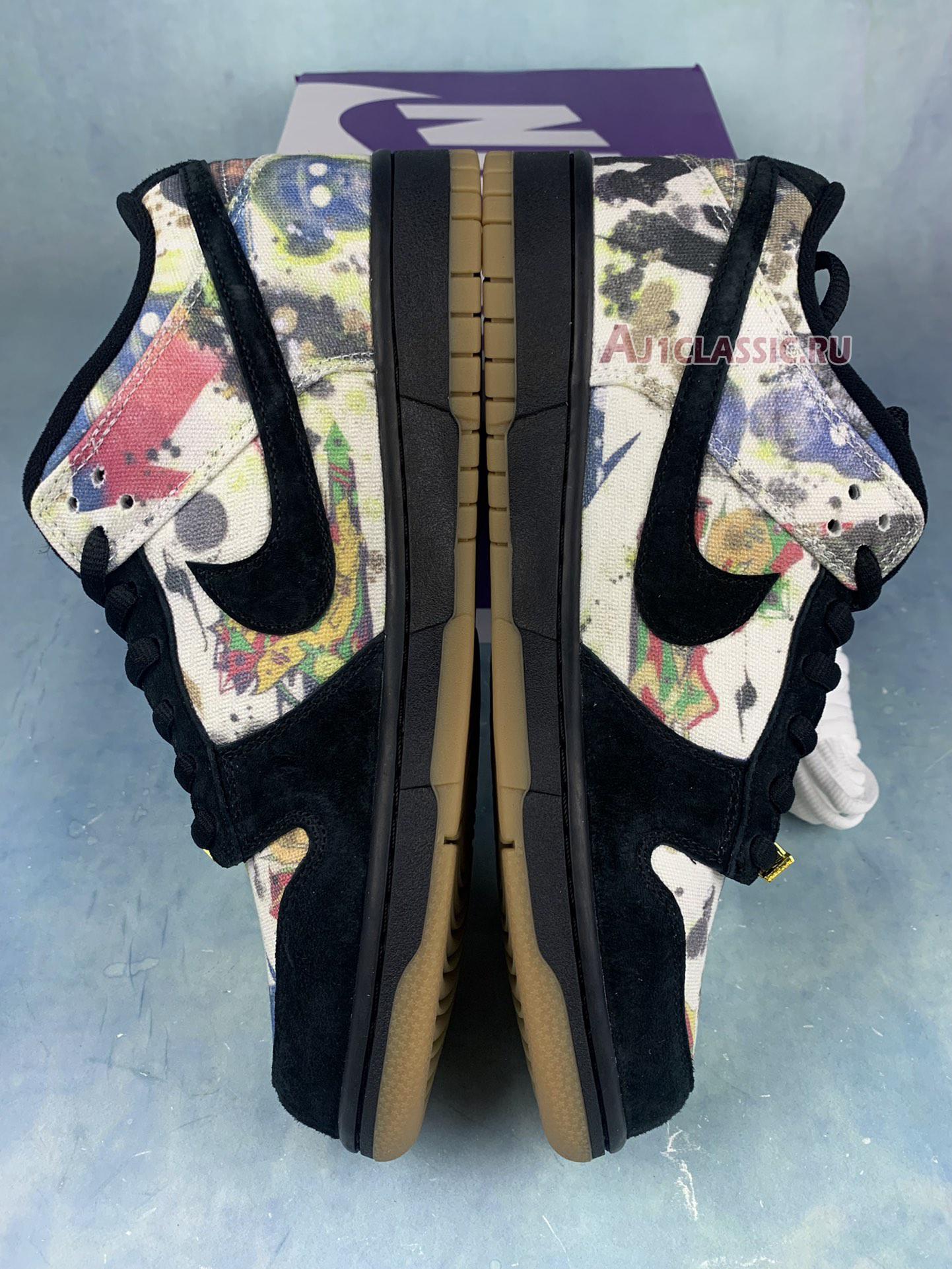 New Supreme x Nike SB Dunk Low "Rammellzee" FD8778-001 Shoes