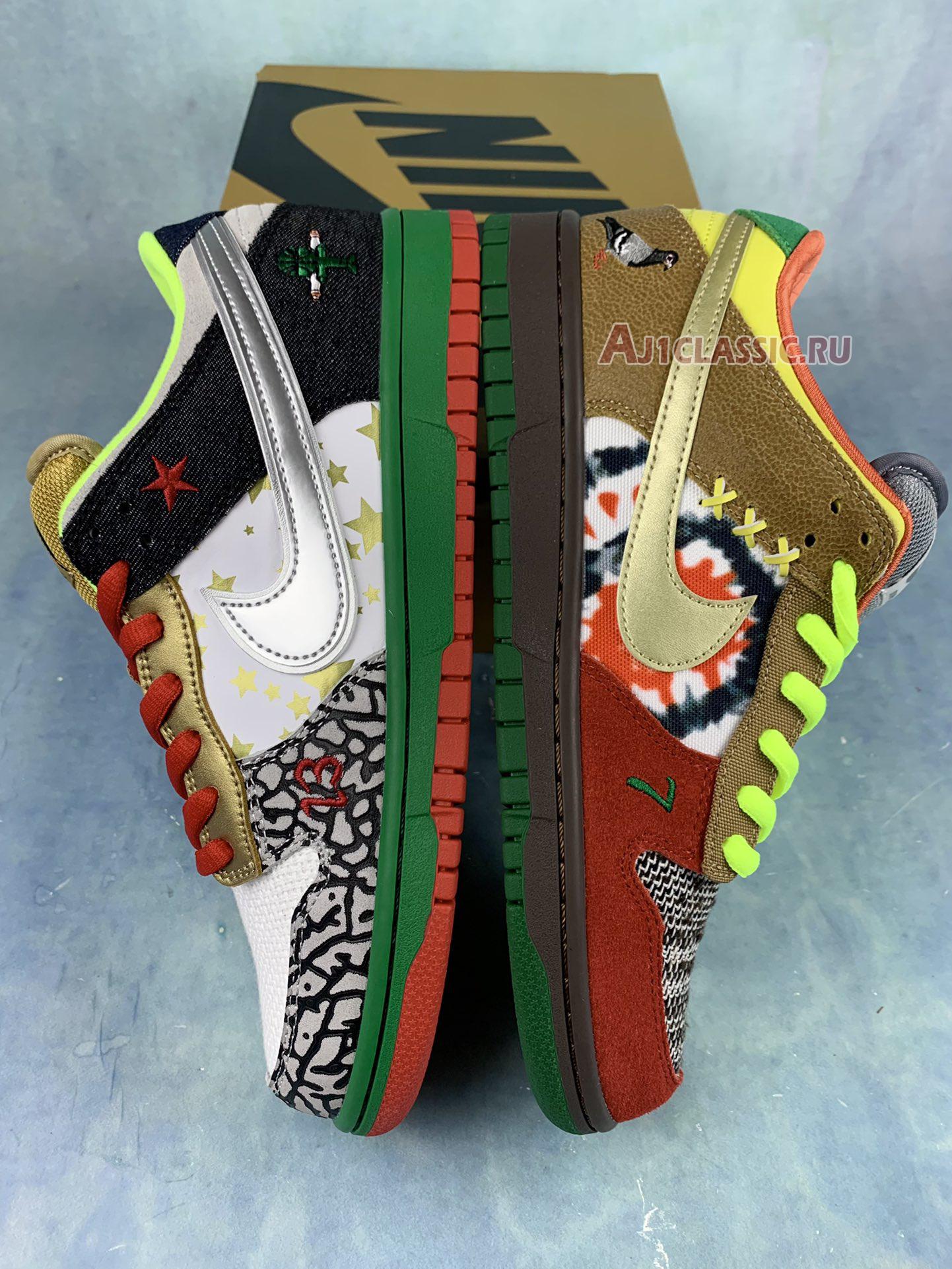 New Nike Dunk Low SB "What The Dunk" 318403-141 Shoes