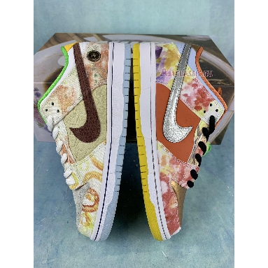 Jason Deng x Nike Dunk Low Pro SB Street Hawker CV1628-800-2 Copper/Light Silver/Pueblo Brown/Metallic Silver Sneakers