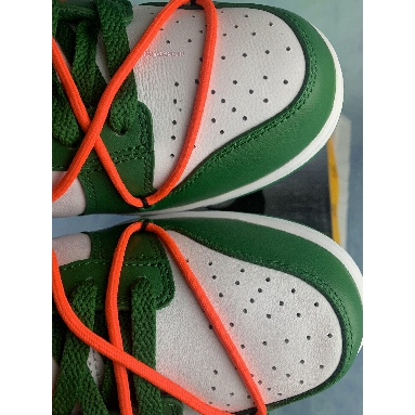 Off-White x Nike Dunk Low Pine Green CT0856-100-2 White/Pine Green/Pine Green Mens Womens Shoes