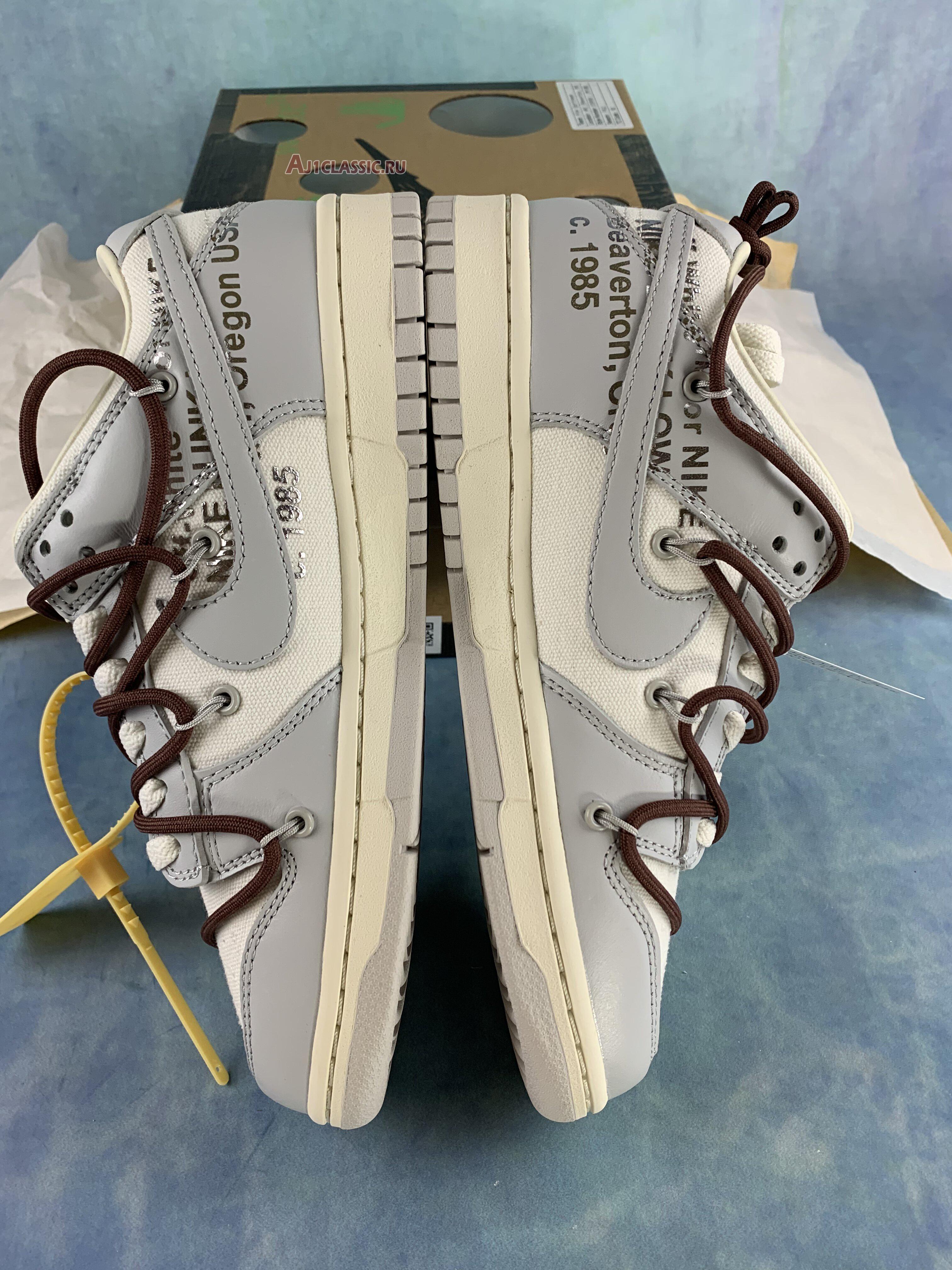 New Off-White x Nike Dunk Low "Lot 46 of 50" DM1602-102 Shoes