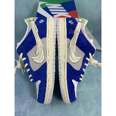 Fly Streetwear x Nike Dunk Low Pro SB Gardenia DQ5130-400 Game Royal/Sail/Grey Fog Sneakers