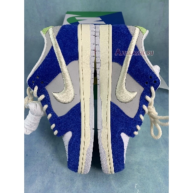 Fly Streetwear x Nike Dunk Low Pro SB Gardenia DQ5130-400 Game Royal/Sail/Grey Fog Sneakers