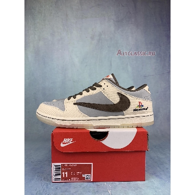 Travis Scott x Playstation x Nike Dunk Low TRAVIS-PS-DUNK Brown/Grey-Beige Mens Womens Shoes