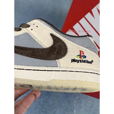 Travis Scott x Playstation x Nike Dunk Low TRAVIS-PS-DUNK Brown/Grey-Beige Mens Womens Shoes