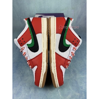 Frame Skate x Nike SB Dunk Low Habibi CT2550-600-2 Chile Red/White-Lucky Green-Black Sneakers