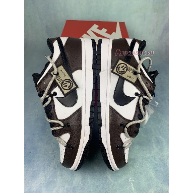 Off-White x Nike Dunk Low Brown DJ6188-002-2 Brown/White-Black Sneakers