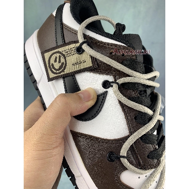 Off-White x Nike Dunk Low Brown DJ6188-002-2 Brown/White-Black Mens Womens Shoes