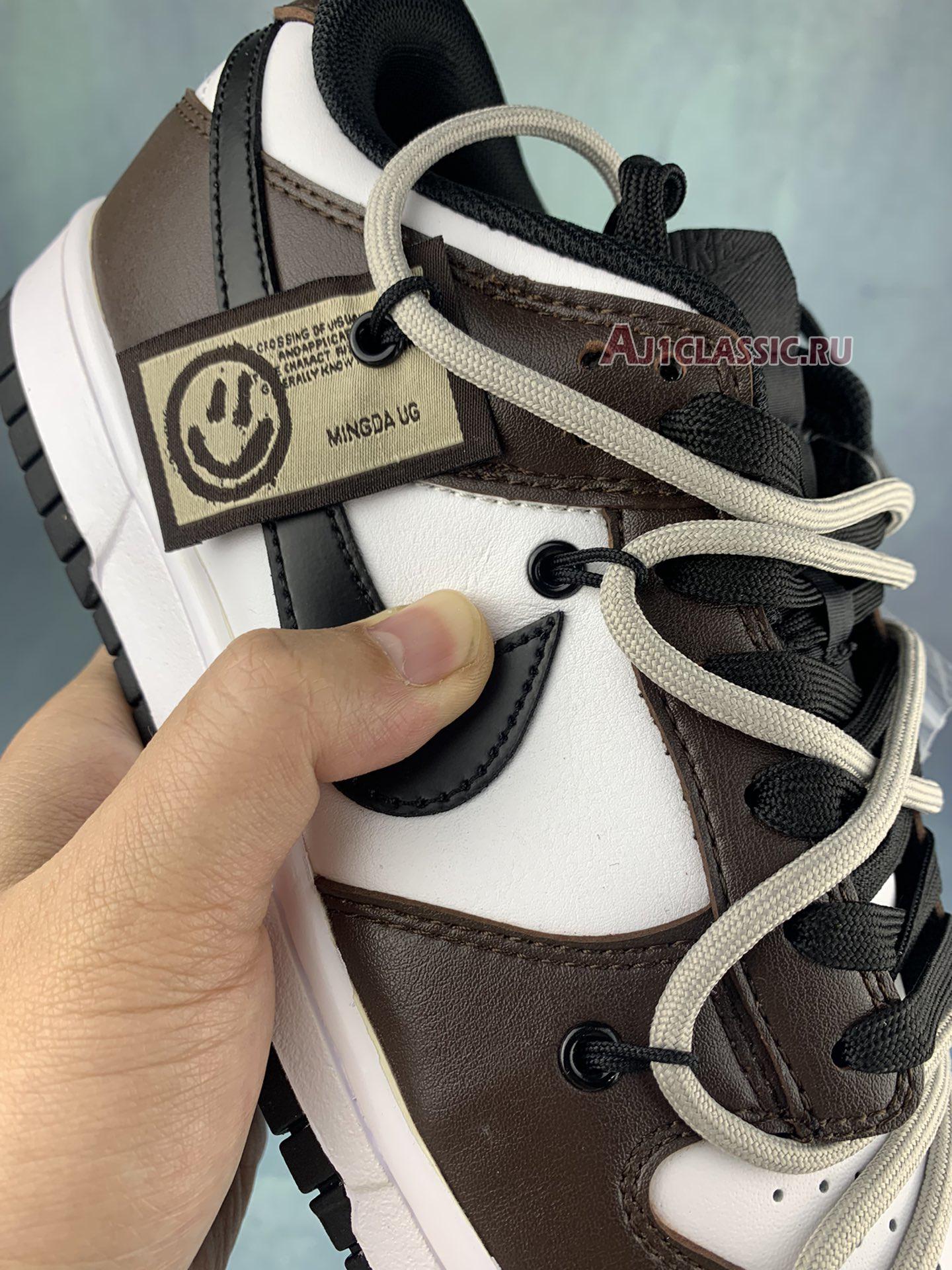 New Off-White x Nike Dunk Low "Brown" DJ6188-002-2 Shoes