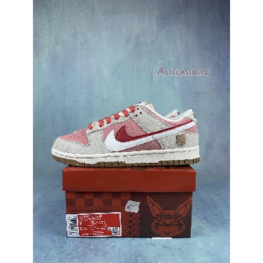 Nike Dunk Low SE 85 Rabbit D09457-100-2 Pink/Grey/Red-White/Brown Mens Womens Shoes