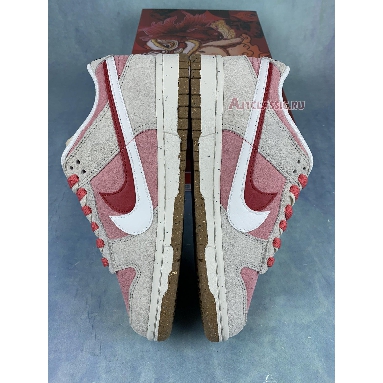 Nike Dunk Low SE 85 Rabbit D09457-100-2 Pink/Grey/Red-White/Brown Mens Womens Shoes