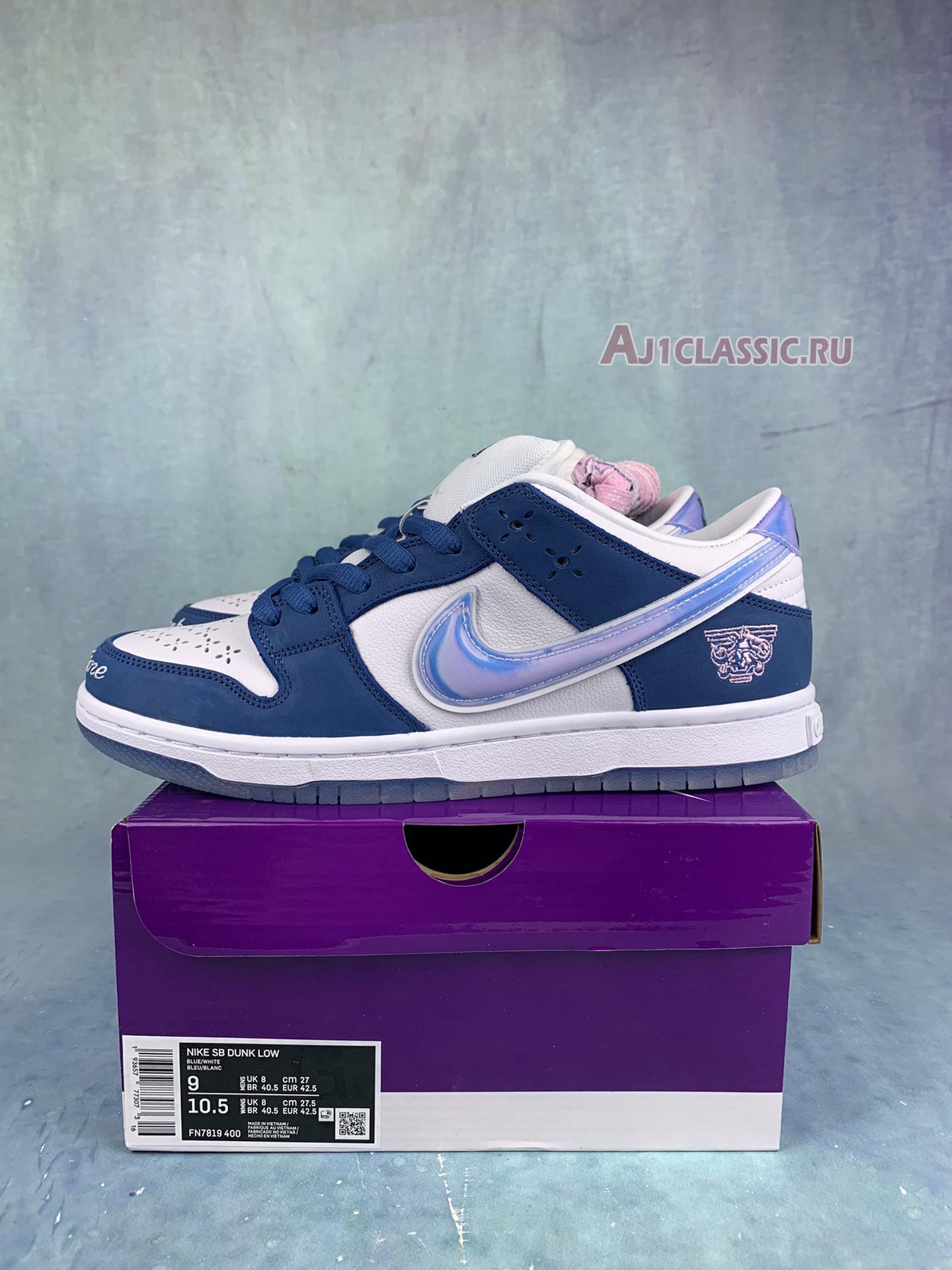 New Born x Raised x Nike Dunk Low SB "One Block at a Time" FN7819-400 Shoes