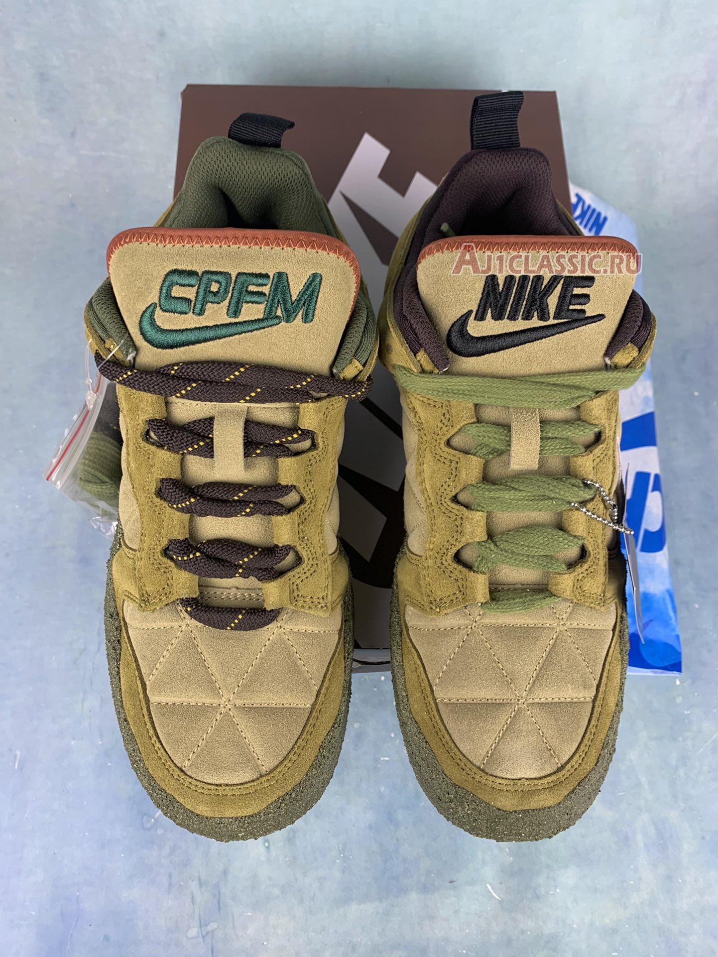 Cactus Plant Flea Market x Nike Dunk Low SP "Tan Mossy Green" DM0430-700