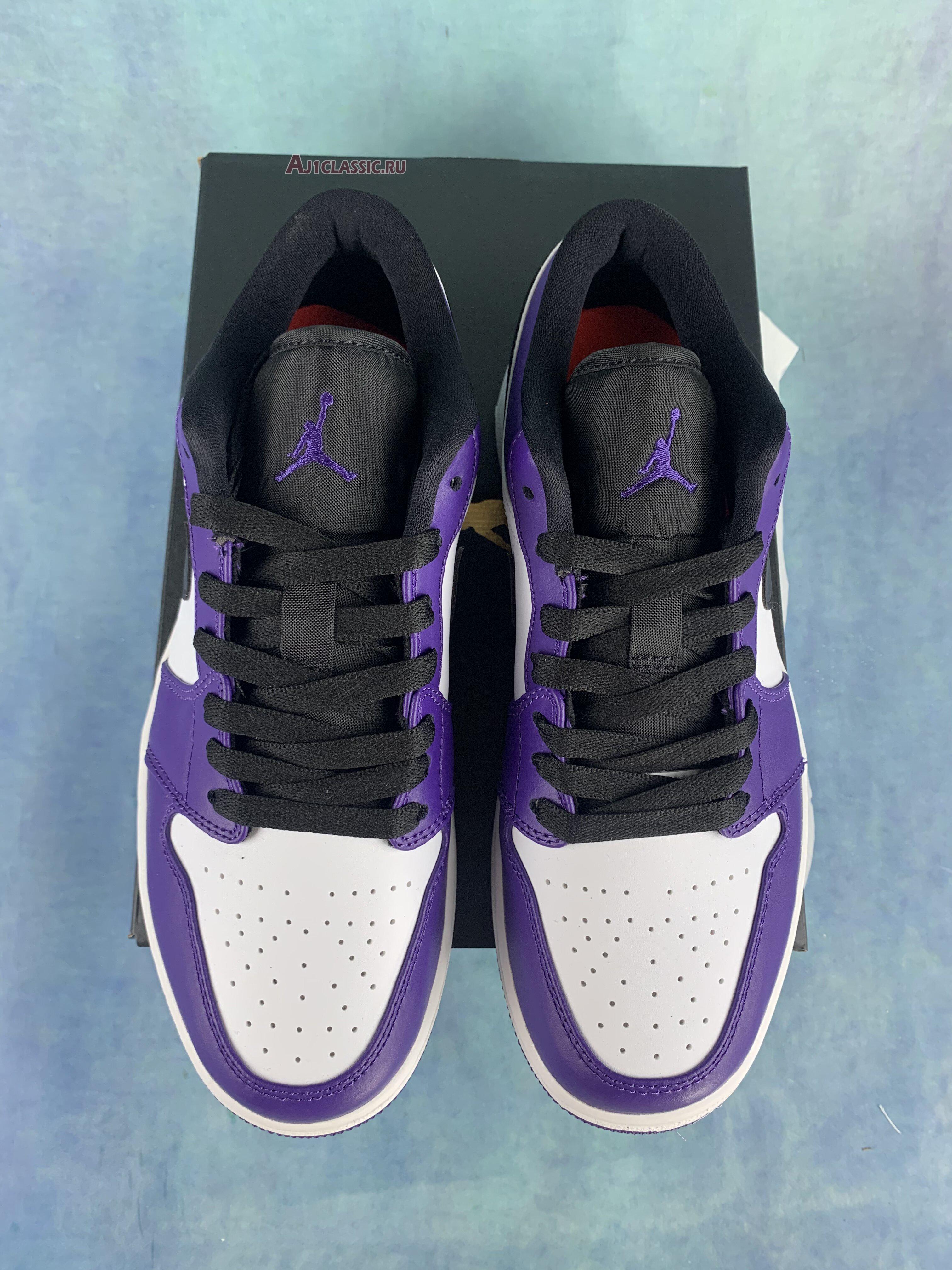 Air Jordan 1 Low "Court Purple" 553558-500-2