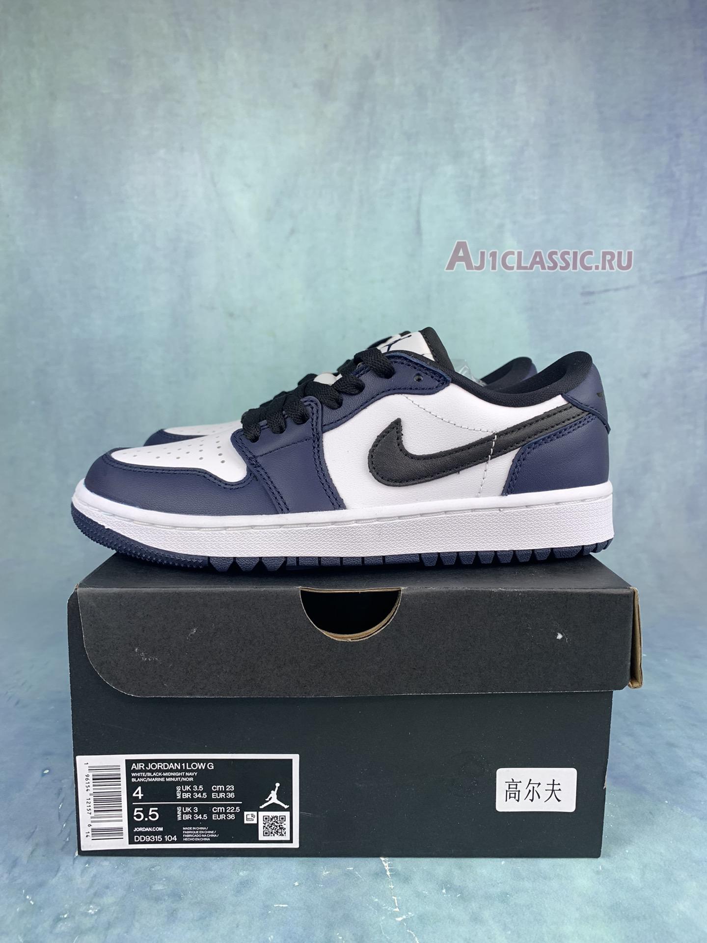 New Air Jordan 1 Low Golf "Midnight Navy" DD9315-104 Shoes