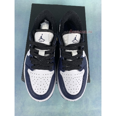 Air Jordan 1 Low Golf Midnight Navy DD9315-104 White/Midnight Navy/Black Mens Womens Shoes