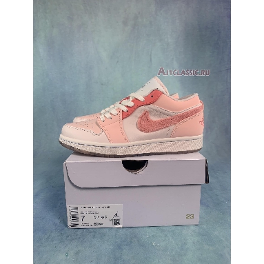 Air Jordan 1 Low SE Mighty Swooshers DM5443-666-1 Light Soft Pink/Pink Salt Sneakers