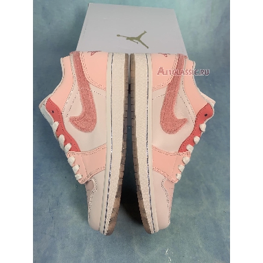 Air Jordan 1 Low SE Mighty Swooshers DM5443-666-1 Light Soft Pink/Pink Salt Mens Womens Shoes