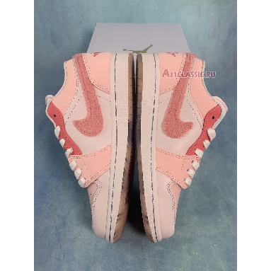 Air Jordan 1 Low SE Mighty Swooshers DM5443-666-1 Light Soft Pink/Pink Salt Sneakers