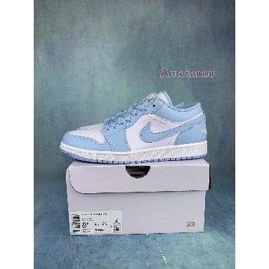 Air Jordan 1 Low Ice Blue DCO774-141 White/Ice Blue Sneakers