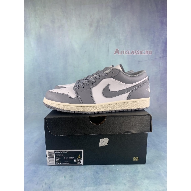 Air Jordan 1 Low Vintage Grey 553558-053 Stealth/White/Sail Sneakers