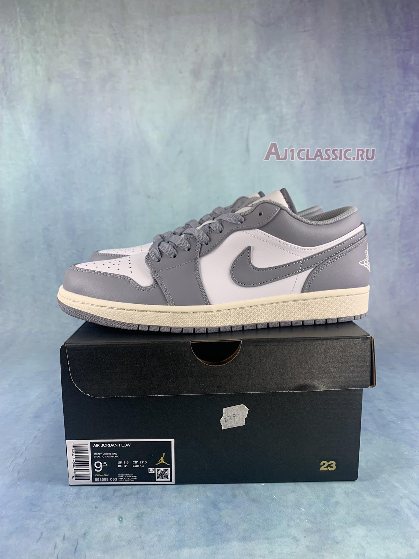 Air Jordan 1 Low "Vintage Grey" 553558-053