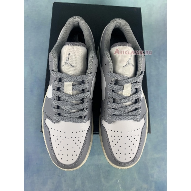 Air Jordan 1 Low Vintage Grey 553558-053 Stealth/White/Sail Sneakers