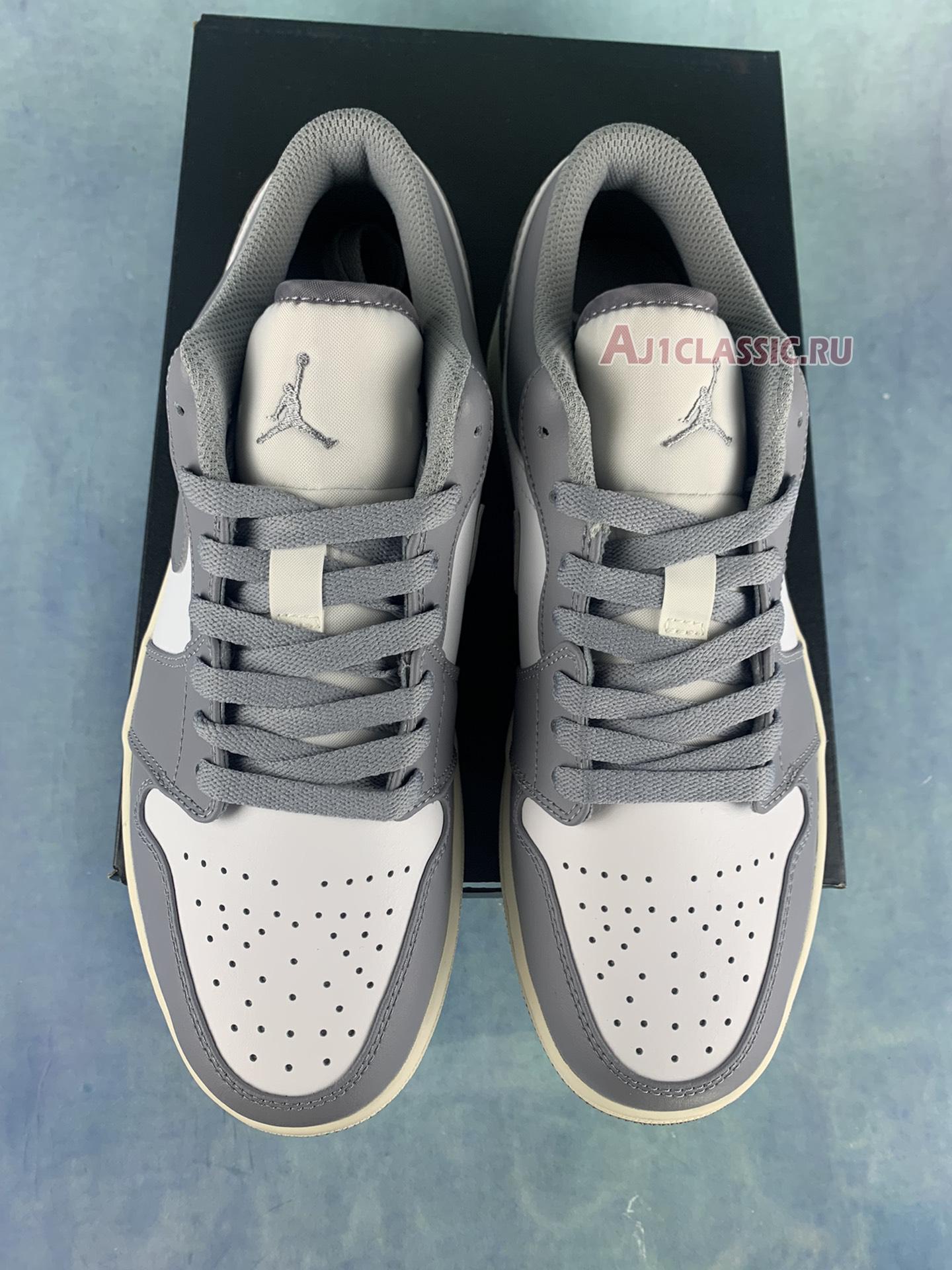 New Air Jordan 1 Low "Vintage Grey" 553558-053 Shoes